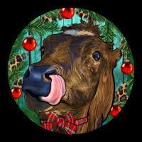 Longhorn Cow Christmas Premium Tee | Teevron