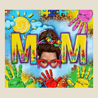 Messy Bun Autism Mom 20oz Skinny Tumbler Urban Heavy Tee | Teevron