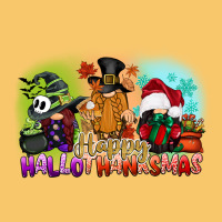 Happy Hallothanksmas Gnomes Vintage Hoodie | Teevron