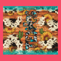 Texas Sunflower Cactus Cowhide Premium Sweatshirt | Teevron