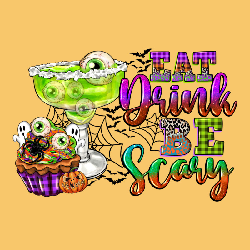 Eat Drink And Be Scary Vintage Hoodie by CowGirlArtShop | Teevron