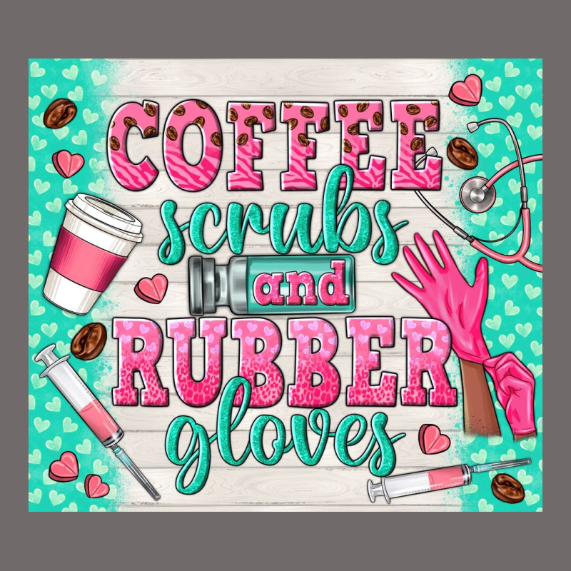Coffee Scrubs And Rubber Gloves Urban Heavy Tee by TumblerDesignByShophia | Teevron