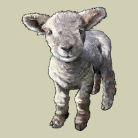 Southdown Baby Sheep Heavy Core Tee | Teevron