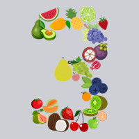 Number 3 Fruit 3rd Birthday Party Fruit Themed Gift Idea Urban Hoodie | Teevron