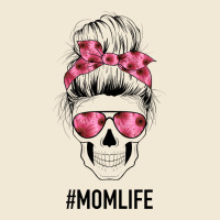 Pink Flower Mom Skull Premium Tee | Teevron
