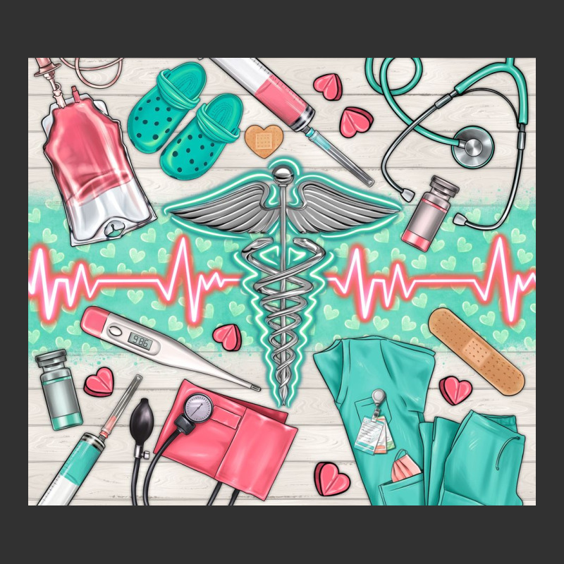 Nurse Medical Equipment Urban Heavy Tee by TumblerDesignByShophia | Teevron