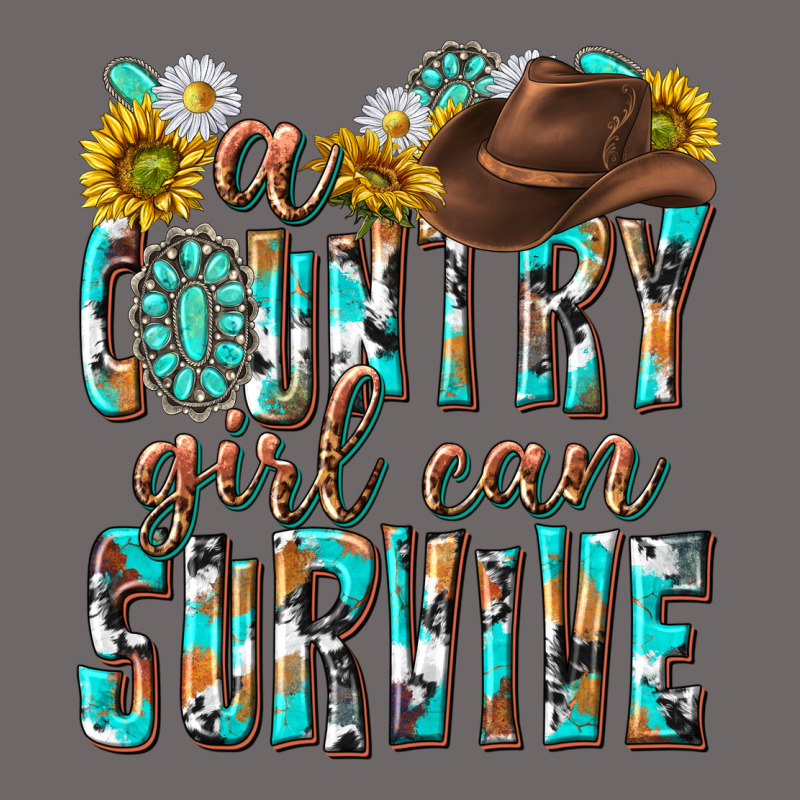 Western A Country Girl Can Survive Classic Tee by texasbilliewilder | Teevron