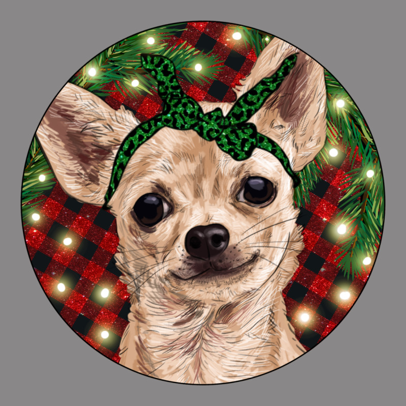 Christmas Chihuahua With Buffalo Plaid Vintage Tee by RanaPortraitStore | Teevron