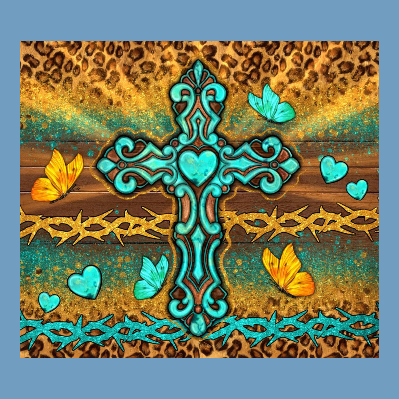 Western Cross Urban Heavy Tee by TumblerDesignByShophia | Teevron