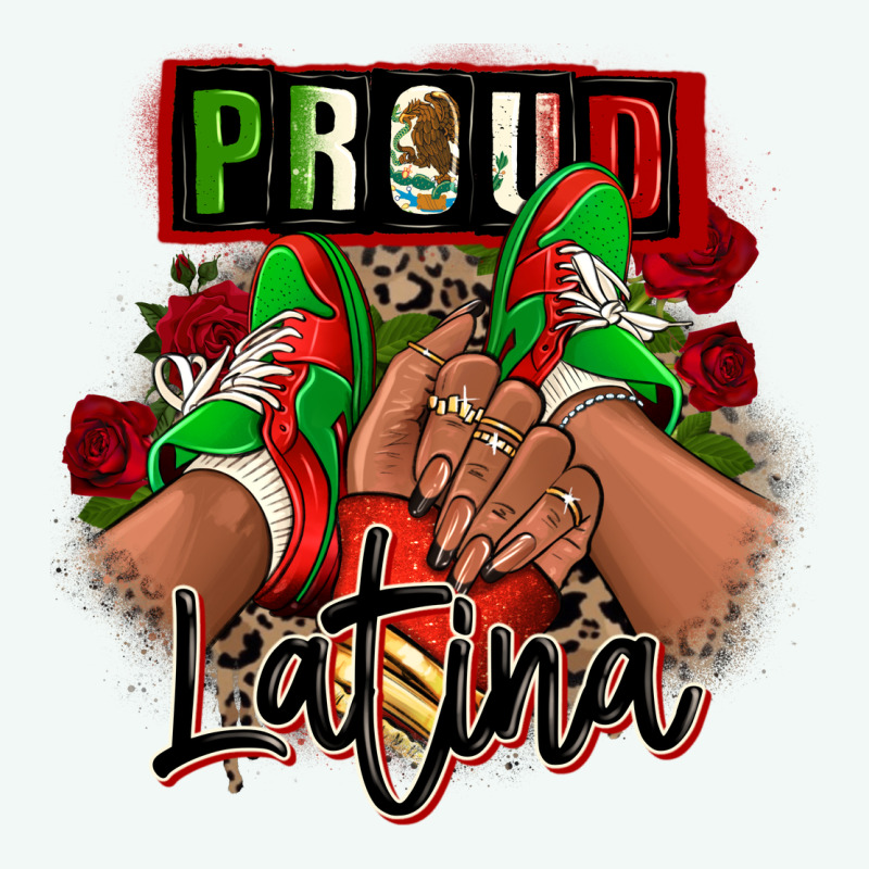 Proud Latina Mexican Sneakers Premium Hoodie by RanaPortraitStore | Teevron
