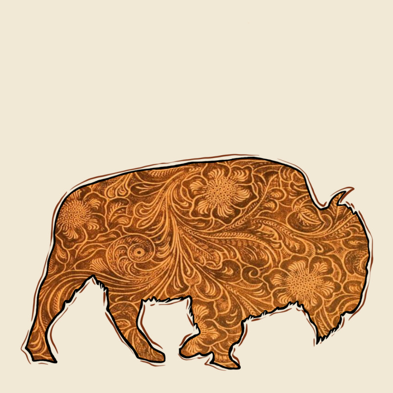 Western Vintage Bison Silhouette Premium Tee by Bettercallsaul | Teevron