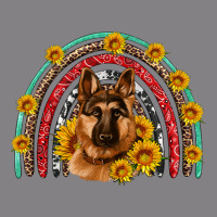 German Shepherd Rainbow Heavyweight Hoodie | Teevron