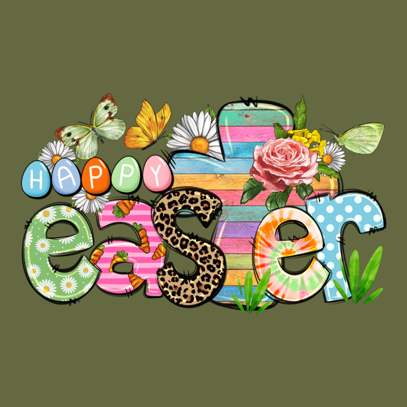 Happy Easter Easter Day Long Sleeve Tee by CowGirlArtShop | Teevron