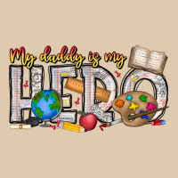 My Daddy Is My Hero Teacher Heavyweight Sweatshirt | Teevron
