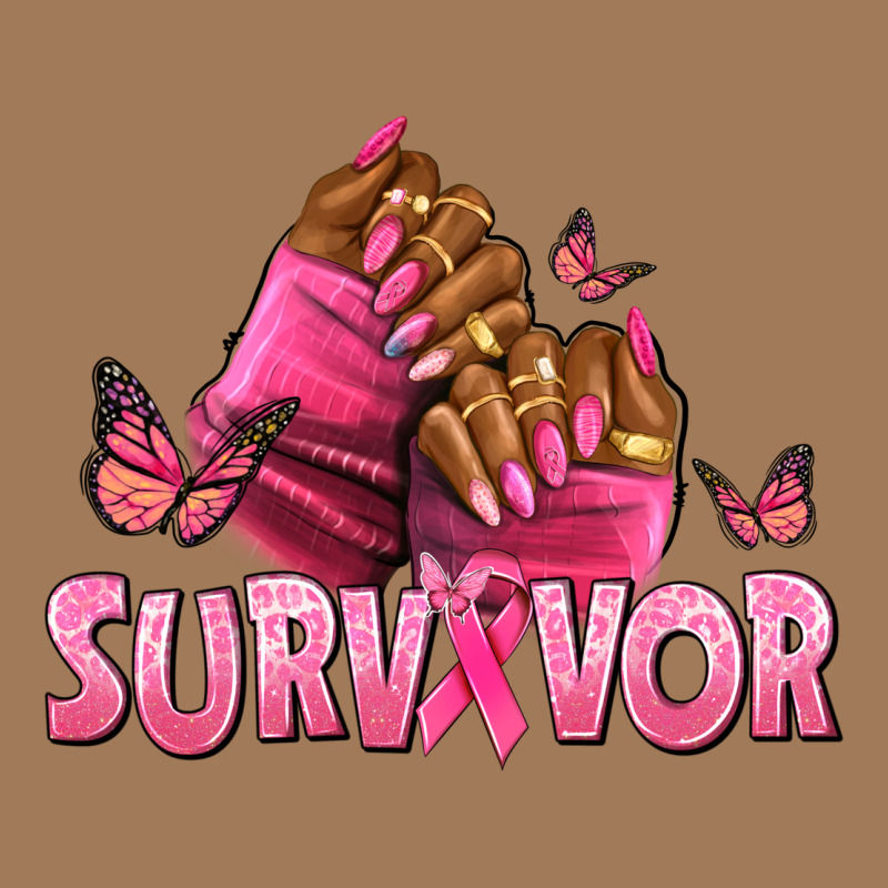 Breast Cancer Survivor Afro Nails Classic Tee by NancyCooperArtShop | Teevron