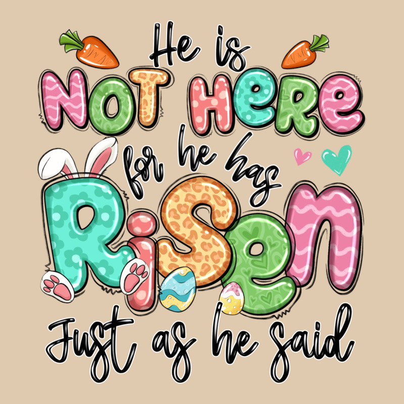Easter He Is Not Here For He Has Risen Just As He Heavyweight Sweatshirt by LillyAllenDesigns | Teevron