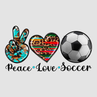 Peace Love Soccer Premium Sweatshirt | Teevron