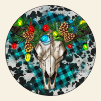 Bull Skull Christmas Vintage Tee | Teevron