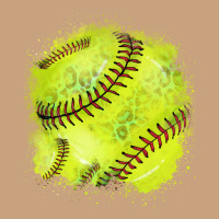 Softball Background Vintage Tee | Teevron