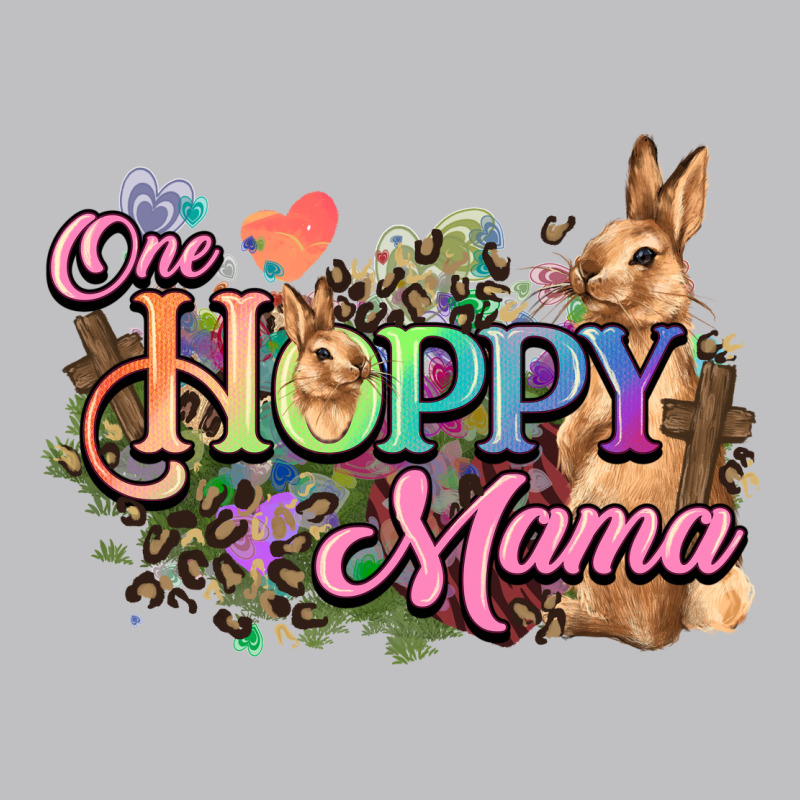 One Hoppy Mama Easter Day Long Sleeve Tee by HowdyJamesFarm | Teevron