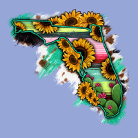 Florida Map Sunflower Cactus Serape Classic Tee | Teevron