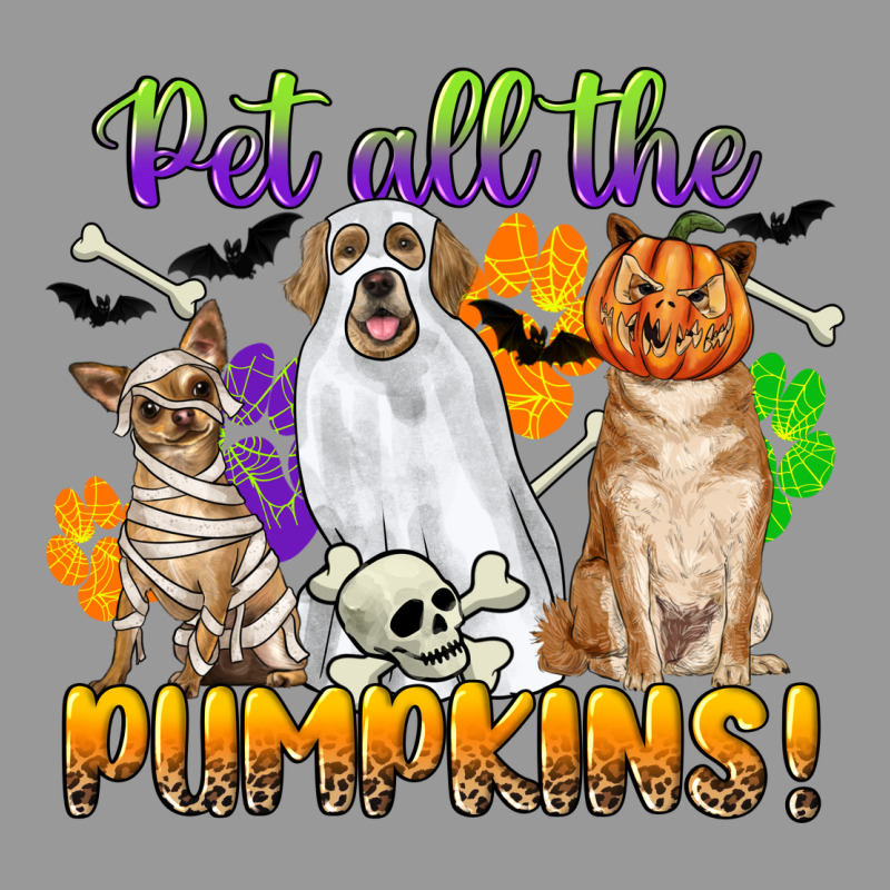 Pet All The Pumpkins Vintage Hoodie by CowGirlArtShop | Teevron