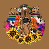 Baby Cow Flower Vintage Tee | Teevron