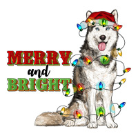 Merry And Bright Husky | Teevron