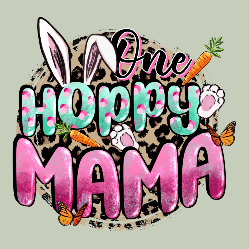 One Hoppy Mama Easter Day Long Sleeve Tee by CowGirlArtShop | Teevron