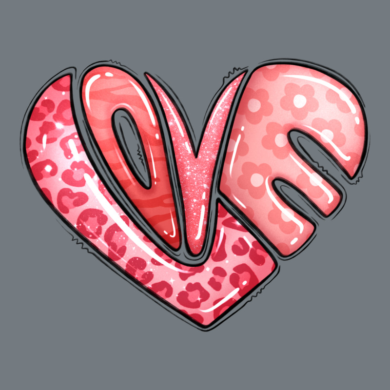 Heart Shaped Love Valentine's Day Heavyweight Sweatshirt by LillyAllenDesigns | Teevron