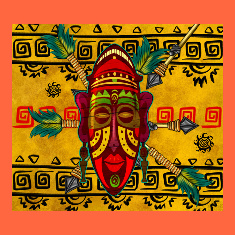 African Mask Tumbler Premium Hoodie by BundleAndBundleShop | Teevron