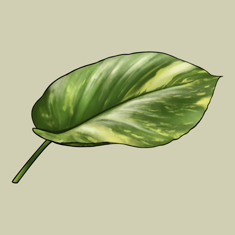 Golden Pothos Leaf Heavy Core Tee by LillyAllenDesigns | Teevron