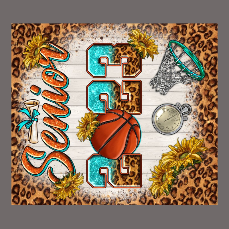 Senior 2023 Basketball Urban Heavy Tee by TumblerDesignByShophia | Teevron