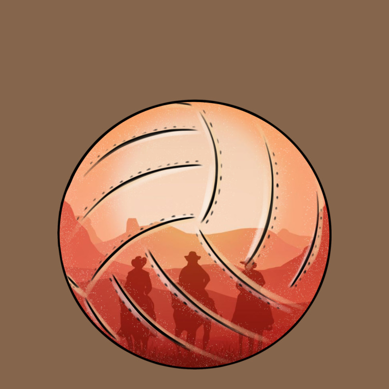 Cowboy Sunset Volleyball Premium Tee by Bettercallsaul | Teevron
