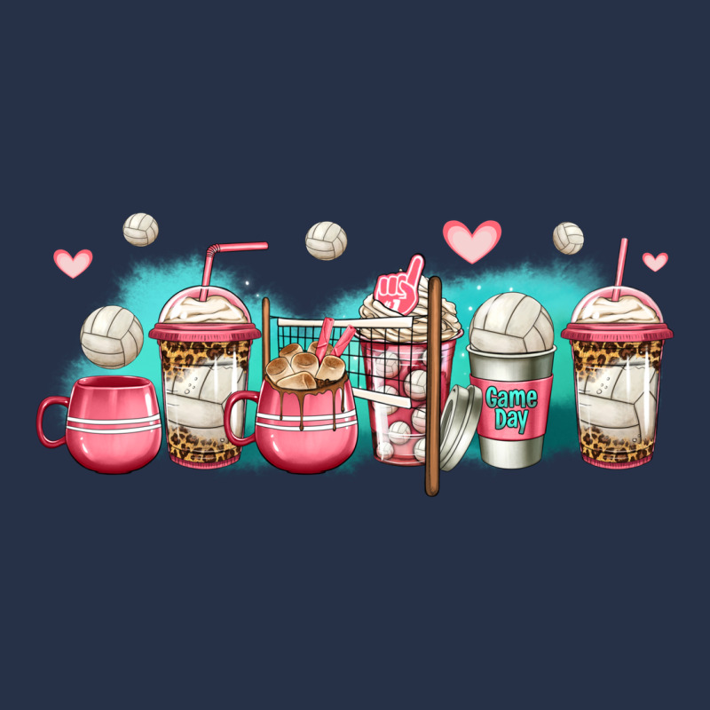 Volleyball Coffee Cups Premium Hoodie by Jasminsmagicworld | Teevron
