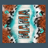 Tooled Leather And Cowhide Mama Urban Heavy Tee | Teevron