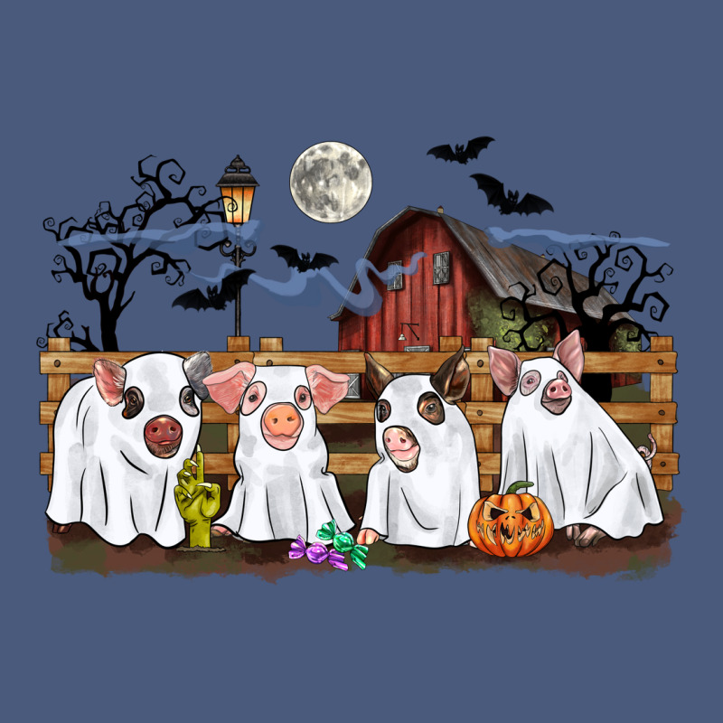 Halloween Pigs Vintage Hoodie by CowGirlArtShop | Teevron