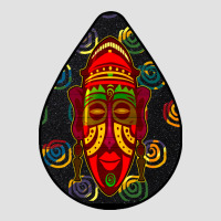 African Masks Teardrop  6 Premium Hoodie | Teevron