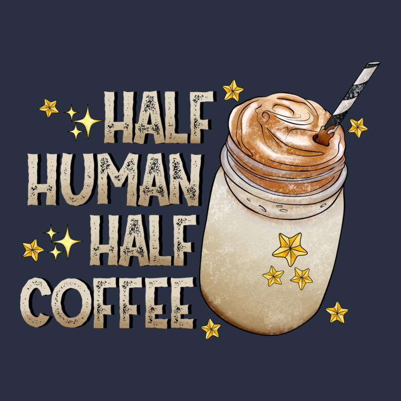 Half Human Half Coffee Heavyweight Sweatshirt by CowhideDigitalArt | Teevron