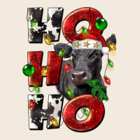 Christmas Ho Ho Ho Black Angus Zipper Hoodie | Teevron