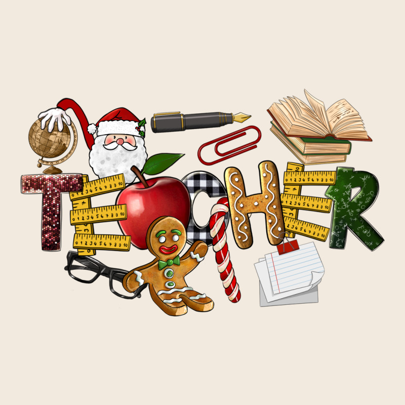 Christmas Teacher Zipper Hoodie by LillyAllenDesigns | Teevron