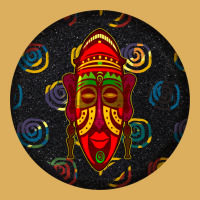 African Masks Round Earrings 2 Premium Hoodie | Teevron