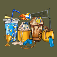 Volleyball Coffee Cups Vintage Tee | Teevron