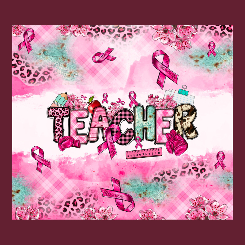 Breast Cancer Teacher Classic Tee by NancyCooperArtShop | Teevron