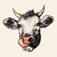 Cow Vintage Tee | Teevron
