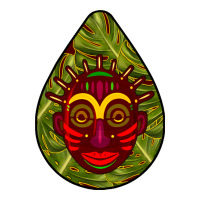 african masks teardrop  7 | Teevron