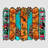 Basketball Serape Cowhide Turquoise Leopard Glitter  Brushstrokes Premium Sweatshirt | Teevron