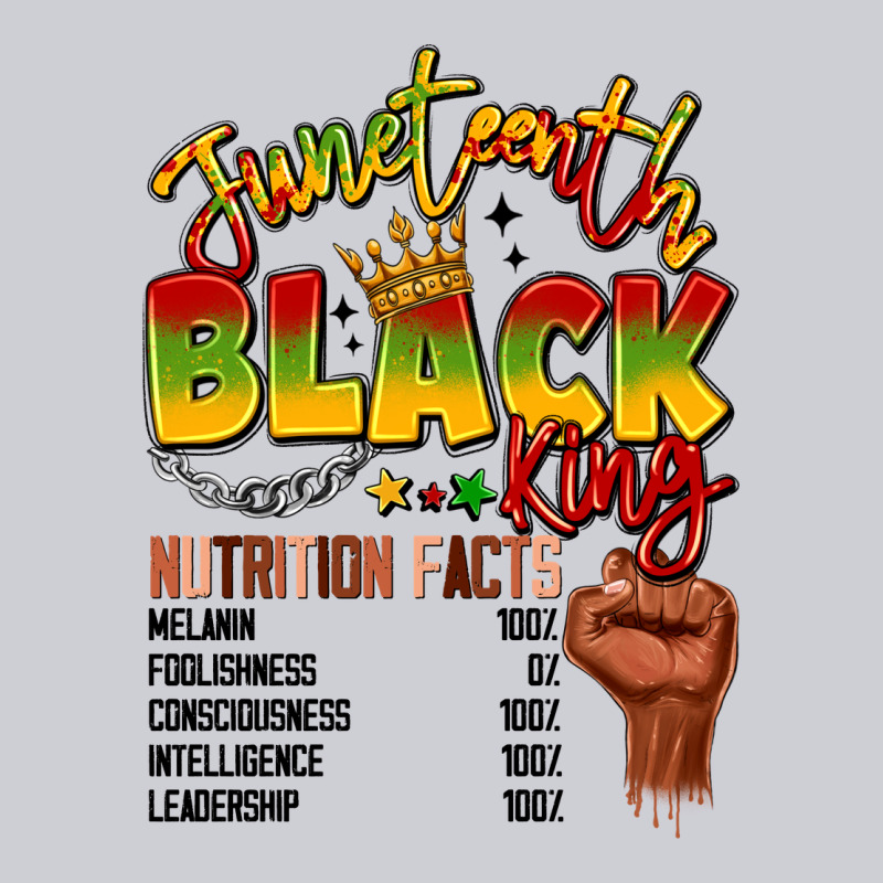 Juneteenth Black King Heavyweight Sweatshirt by LillyAllenDesigns | Teevron