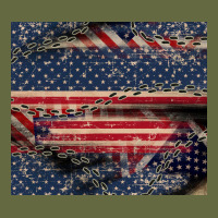 American Flag Stitches Long Sleeve Tee | Teevron