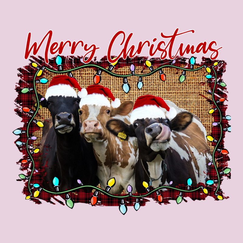 Merry Christmas Cows Ladies Tee by Bettercallsaul | Teevron